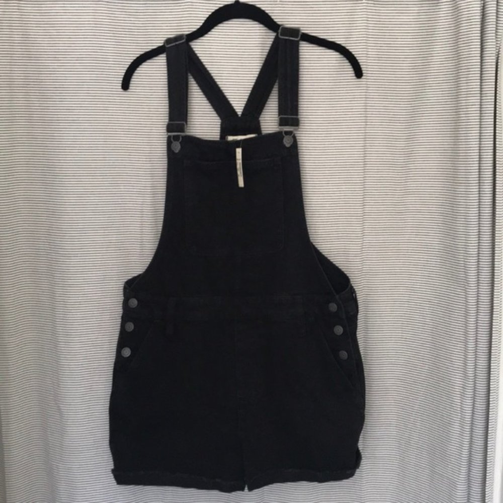 Madewell black shortalls